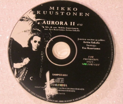 Mikko Kuustonen • Aurora II PROMO CD-Single
