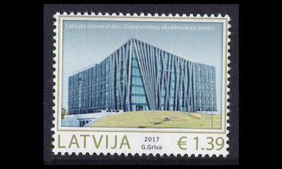Latvia 1023 ** Arkkitehtuuri (2017)