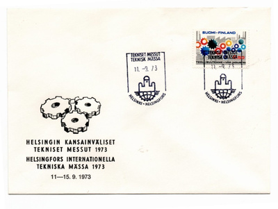 Helsinki: tekniset messut ( erikoisleima 11.9.1973)