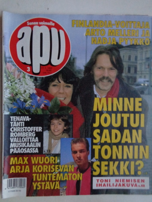 Apu lehti Nro 3/1992 (29.12)