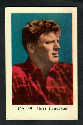 Keräilykuva - Burt Lancaster CA 49