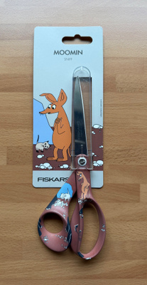 Muumi Nipsu yleissakset, Fiskars 21cm, uudet