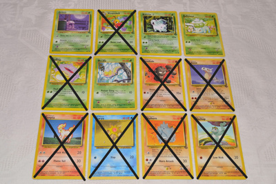 v.1999 Pokemon kortit 1,-€/kpl