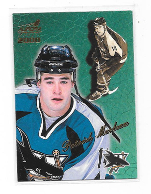 1999-00 Aurora #121 Patrick Marleau San Jose Sharks
