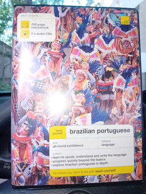 2cd + kirja Teach Yourself Brazilian Portuguese ( SIS POSTIK