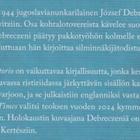 József Debreczeni: Kylmä krematorio - pikkukuva 3