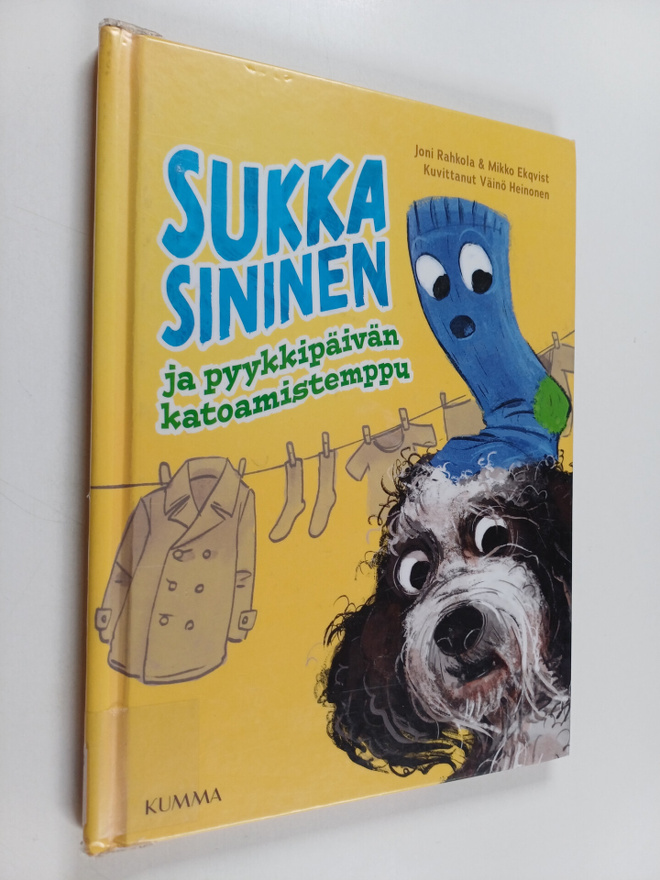 Joni Rahkola : Sukka Sininen ja pyykkipäivän katoamistemppu
