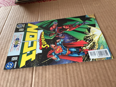 DC ICON VS SUPERMAN 16/1994 HYVÄ
