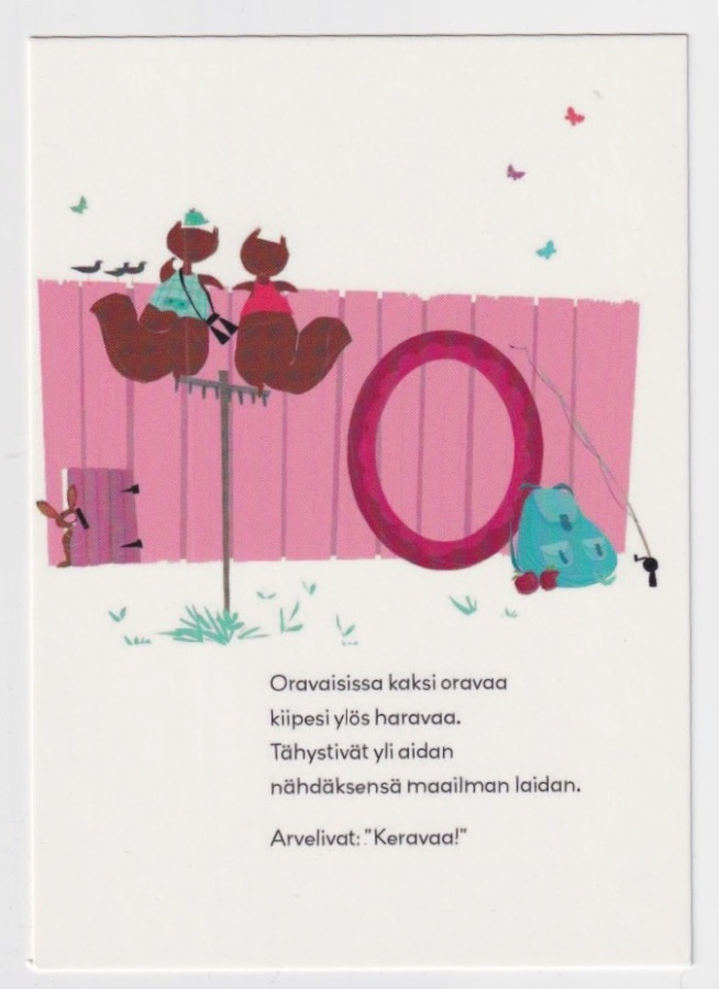 Oravainen - piirrokortti