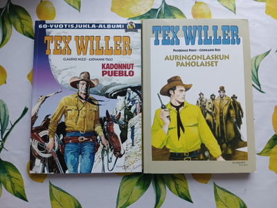 Tex Willer suuralbumeita 8 kpl