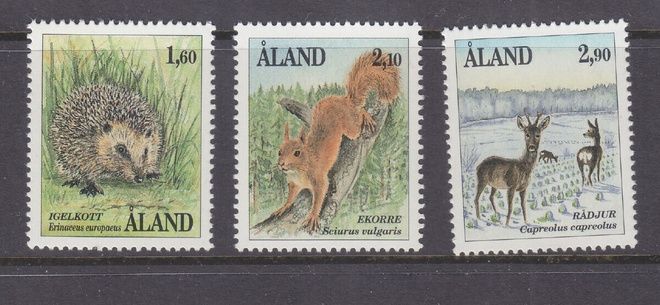 Åland 1991 LaPe 44-45 postituoreena.