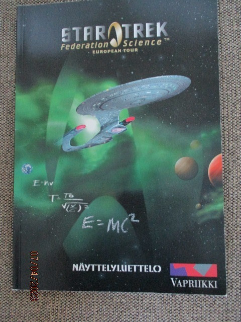 STAR TREK : FEDERATION SCIENCE : EUROPEAN TOUR