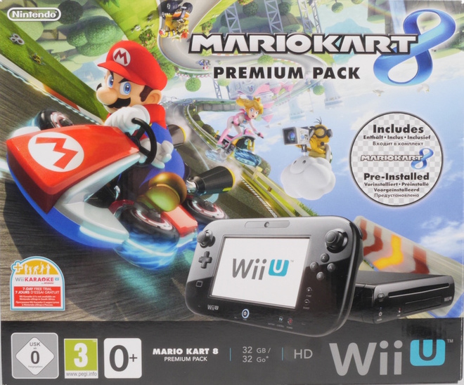 Wii U Console Premium - Mario Kart 8 Limited Edi