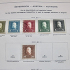 VANHOJA Merkkejä Itävalta Austria n. 1920 4:llä Lehdellä - pikkukuva 3