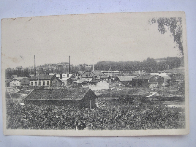 VANHA Postikortti Värtsilä Luov. Karjala 1911