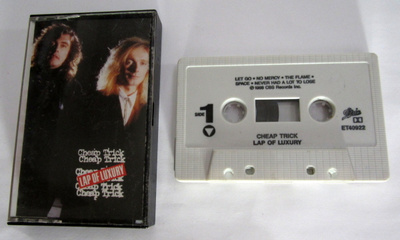 CHEAP TRICK Lap of Luxury C-KASETTI