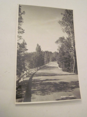 VANHA Postikortti Punkaharju 1950-l Alkup.Mallikappale