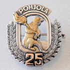POHJOLA 25 - numeroitu ansiomerkki, hopea - pikkukuva 3