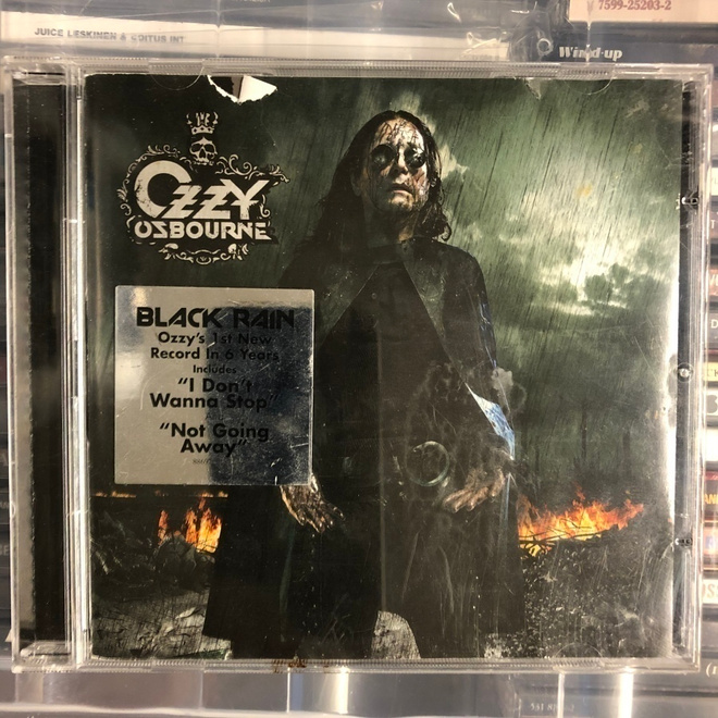 OZZY OSBOURNE - Black Rain  cd