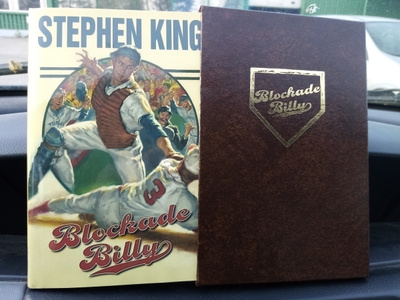 Stephen King : Blockade Billy ( kotelo + baseball-kortti)