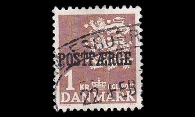 Tanska PF_34_I o Vaakuna 1 Kr serif (1949)