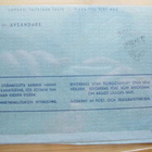 Ilmakirje lentopostina Intiaan 1950 malli 30 merkein - pikkukuva 3