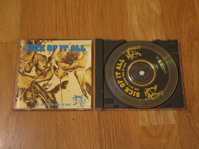 Sick Of It All - Live In A World Full Of Hate CD