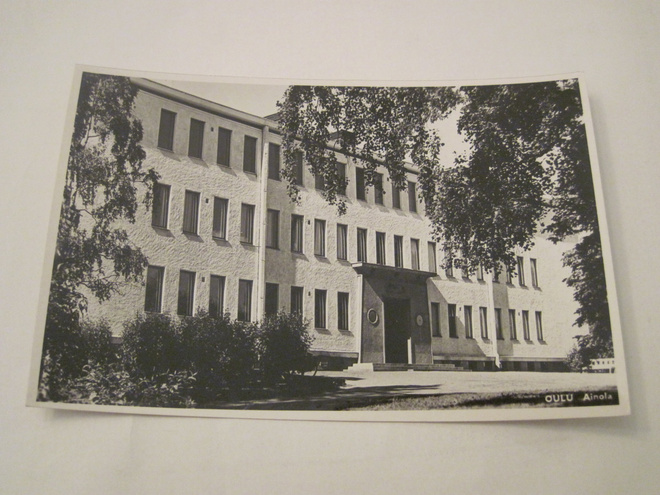 VANHA Postikortti Oulu 1950-l Alkup.Mallikappale