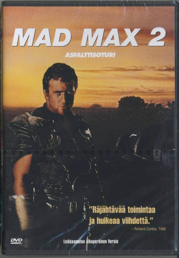 MAD MAX 2 ASFALTTISOTURI – Suomalainen DVD - 1981 / 2001