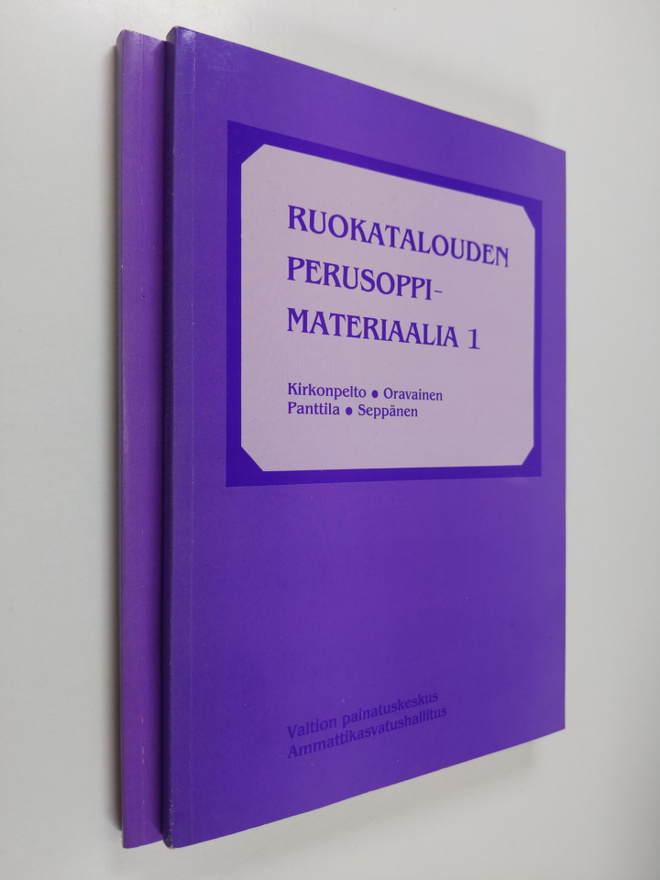 Ruokatalouden perusoppimateriaalia 1-2