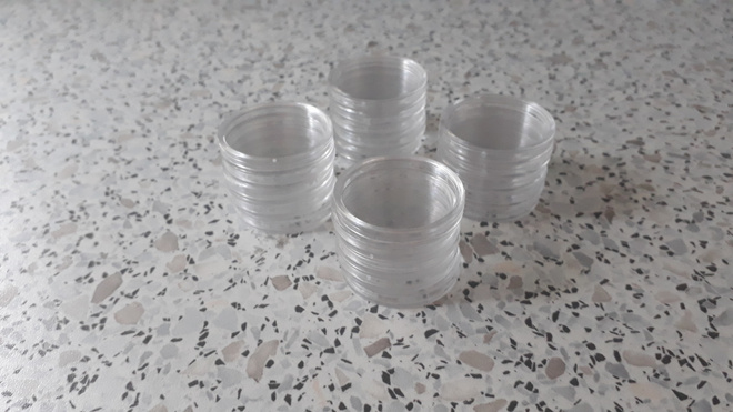 Kolikkokapselit 20kpl 27mm 2€ Euro