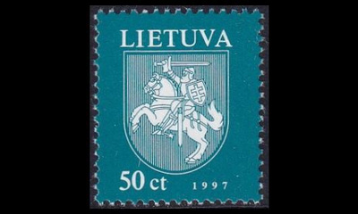 Liettua 635 ** Käyttösarja vaakuna (1997)