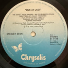 [LP] STEELEYE SPAN: LIVE AT LAST! - pikkukuva 3