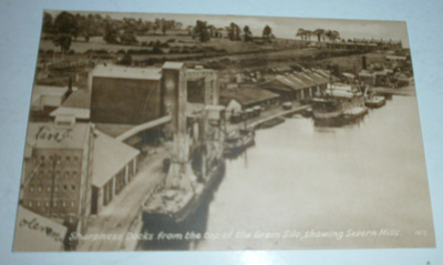 Sharpness Docks, Gloucester, mv pk, p. 1937 Suomeen