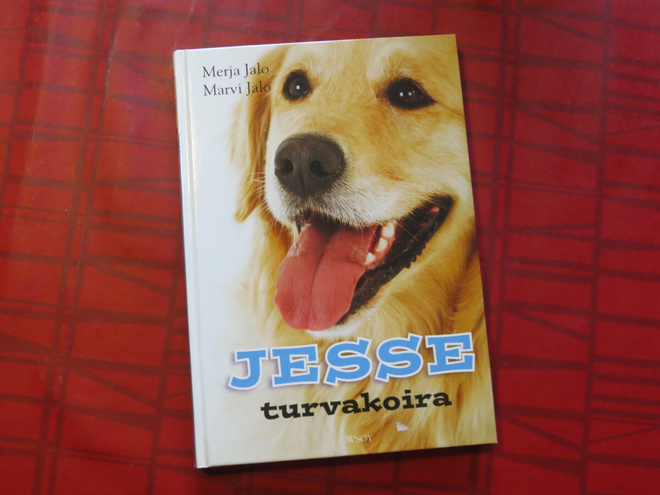 Kirja Jesse turvakoira (Mervi ja Marvi Jalo), kovakantinen
