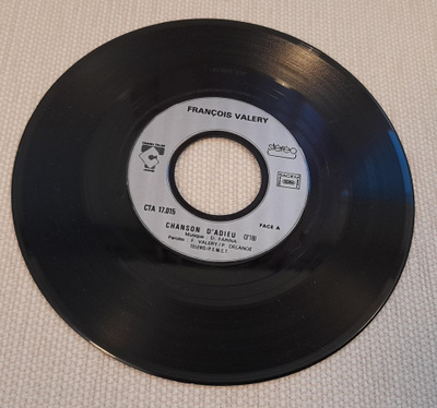 FRANCOIS VALERY  Chanson D'Adieu/Chicago, C'Est Fini 1981
