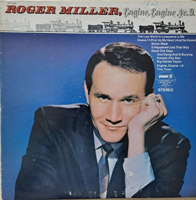 ROGER MILLER : ENGINE ENGINE NO.9.   LP