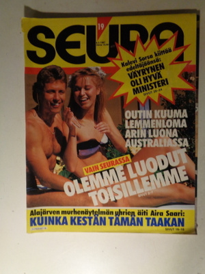 Seura lehti Nro 19/1987 (21.11)