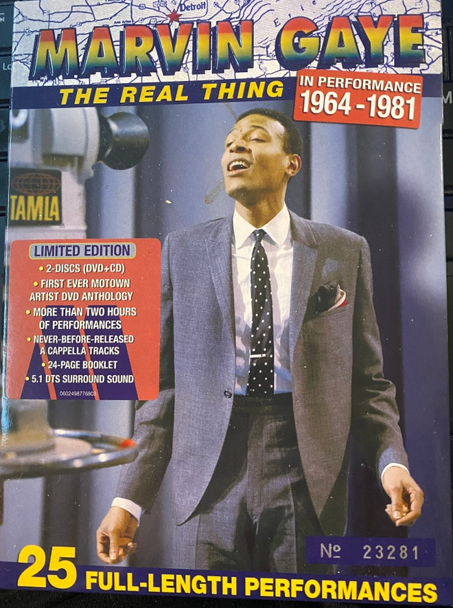 Marvin Gaye: The Real Thing dvd + cd