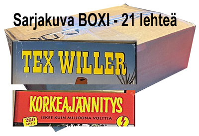 Sarjakuva BOXI - 21 lehteä