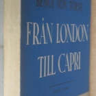 Bengt von Törne: Från London till Capri, Söderströms 1945. - pikkukuva 2