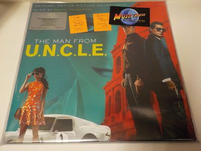 OST - THE MAN FROM UNCLE 1ST PRESS HOLLAND UUSI 2LP