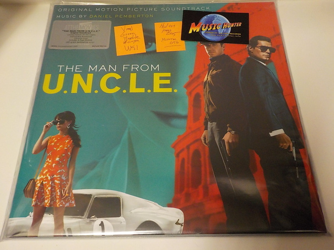 OST - THE MAN FROM UNCLE 1ST PRESS HOLLAND UUSI 2LP