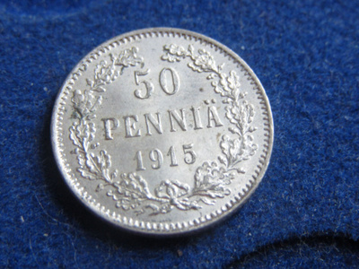 50 penniä 1915
