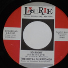 7" The ROYAL GUARDSMEN - Wednesday - single 1967 pop rock EX - pikkukuva 2