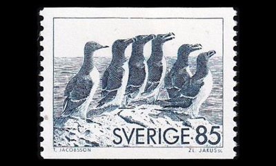 Ruotsi 937x ** Etelänkiisla lintu (1976)