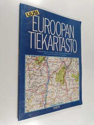 Uusi Euroopan tiekartasto : kaupunkikartat: Lontoo, Parii...