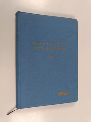 Valmisteluettelo ja potilaspäiväkirja : 1958