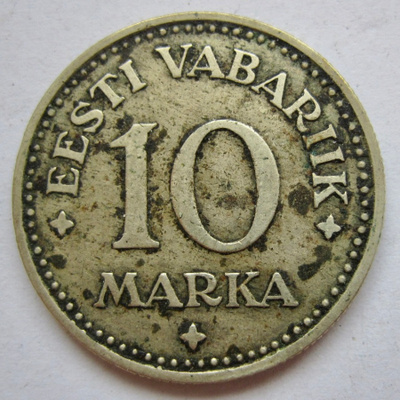 Viro Eesti Estonia 10 marka 1925