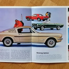 1966 Ford Mustang esite - KUIN UUSI - 12 sivua - pikkukuva 2